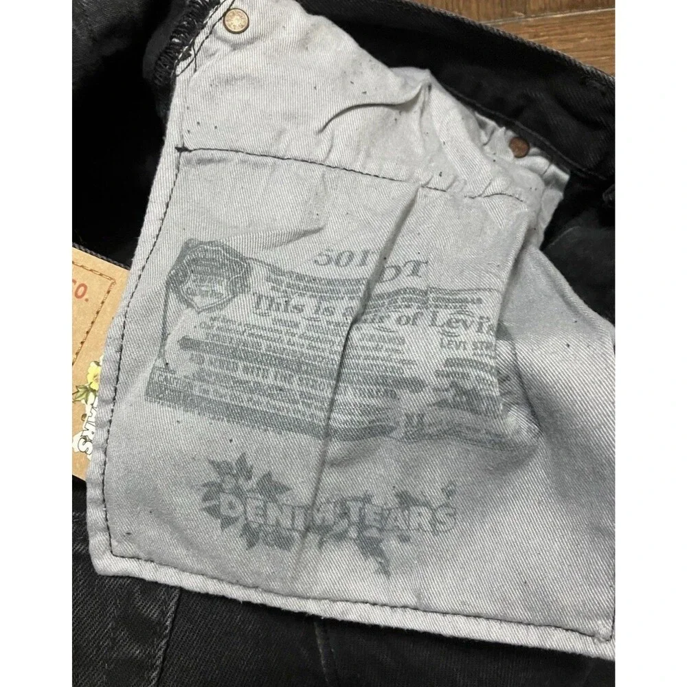 Denim Tears x Levi 501 Jeans Dark Wash | 36W x 34L | Rare | MSRP $290 NWOT